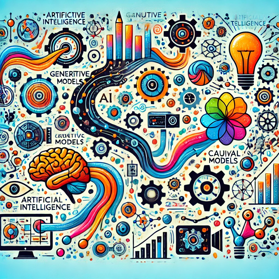 A colorful drawing of various objects AI-generated content may be
incorrect.